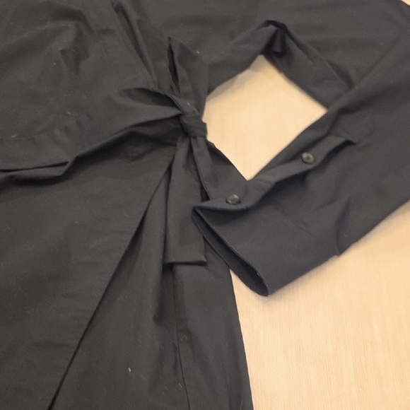 SPANX The Best Poplin Wrap Dress - Picture 5 of 11